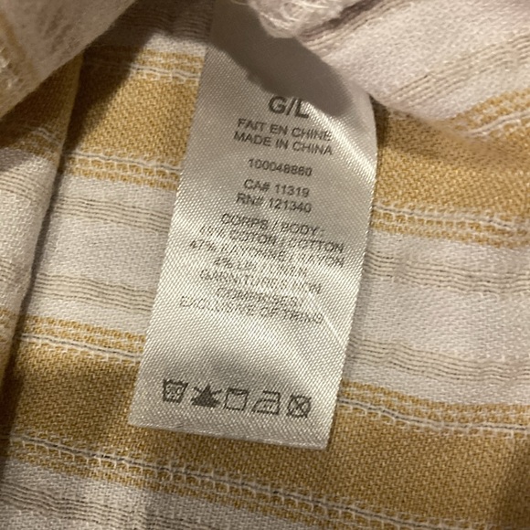 Dynamite Striped Crop Top - Picture 5 of 7